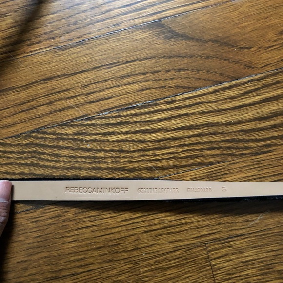 NWT Rebecca Minkoff Liv Velvet Double Wrap Belt - Picture 5 of 6